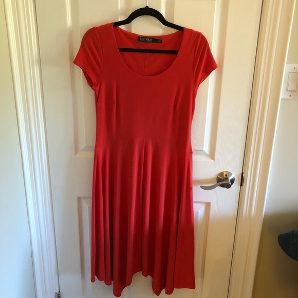 Ralph Lauren Dresses & Skirts - Ralph Lauren Short Sleeved coral dress